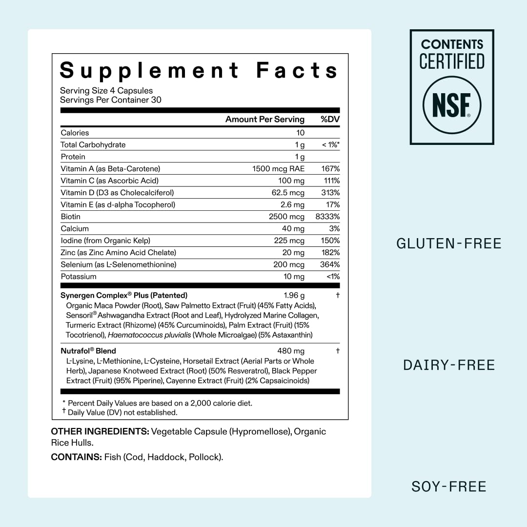 Nutrafol Women Hair Growth + Women’s Balance – Pack of 2